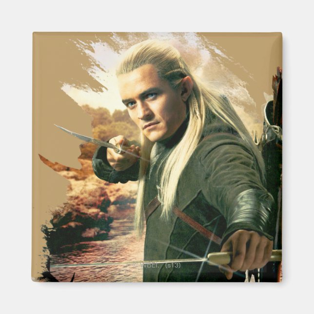 Imán Gráfica 2 de LEGOLAS GREENLEAF™ (Frente)