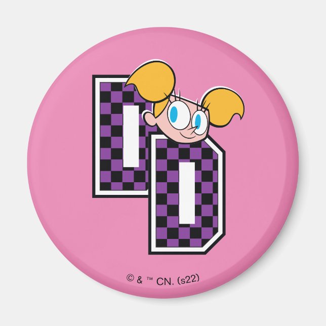 Imán Gráfica De Letras Atléticas Dee Dee