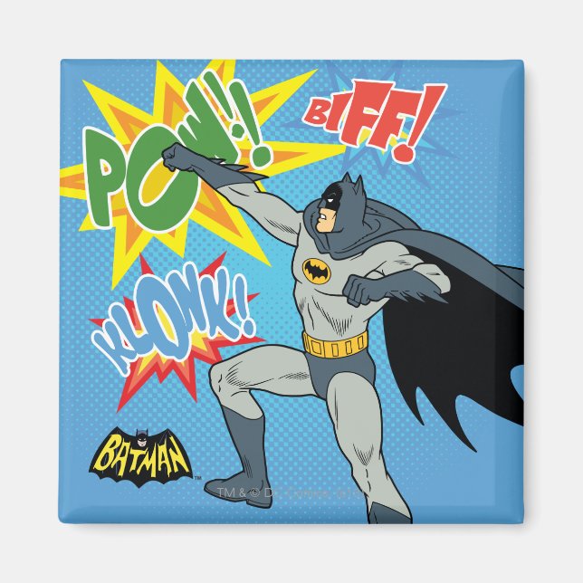 Imán Gráfica de punzonado de batman (Frente)