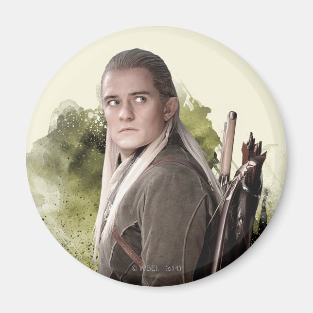 Imán Gráfica LEGOLAS GREENLEAF™ (Frente)