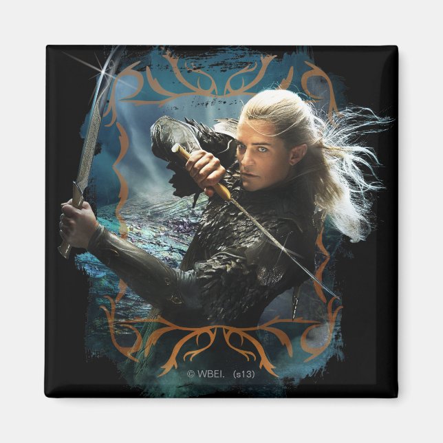 Imán Gráfica LEGOLAS GREENLEAF™ (Frente)