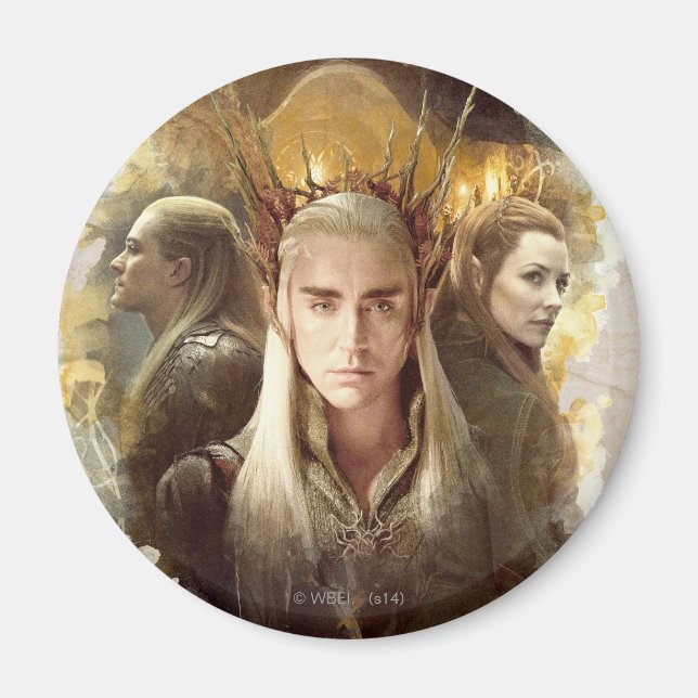 Imán Gráfica Thranduil, LEGOLAS GREENLEAF™ y TAURIEL™ (Frente)