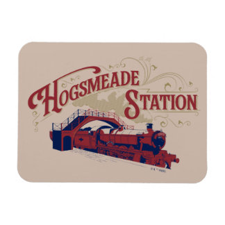 Imán Gráfica Vintage de la estación HOGSMEADE