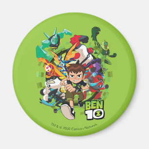 Imán Gráfico Ben 10 Alien Rush