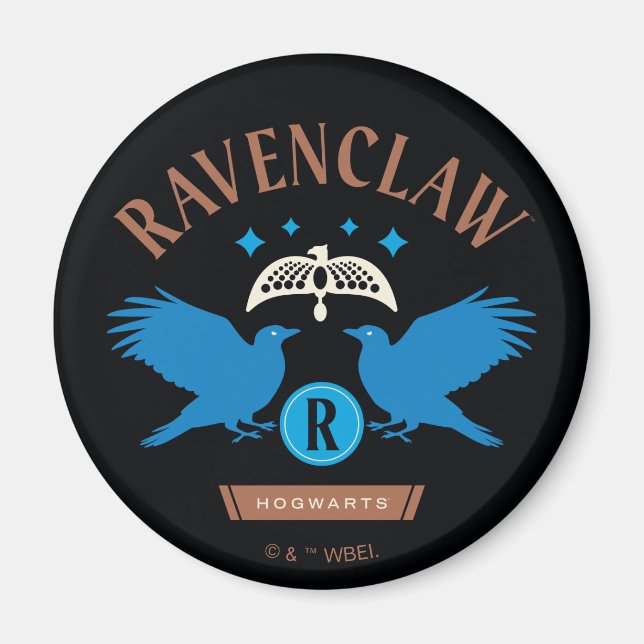 Imán Gráfico de Diadem de doble águila RAVENCLAW™ House (Frente)