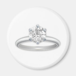 Imán Gráfico de Diamond Ring Bling Clipart