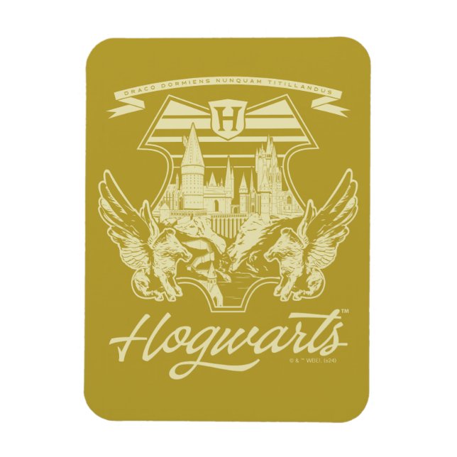 Imán Gráfico de Escudo alado HOGWARTS™ (Vertical)