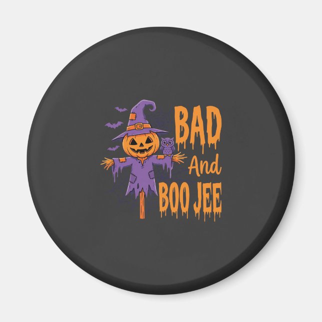 Imán Gráfico de espantapájaros Bad And Boo Jee de Hallo (Frente)