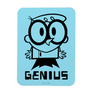 Imán Gráfico de esquema Dexter "Genius"