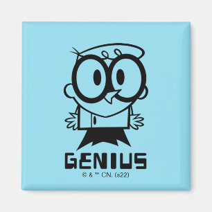 Imán Gráfico de esquema Dexter "Genius"