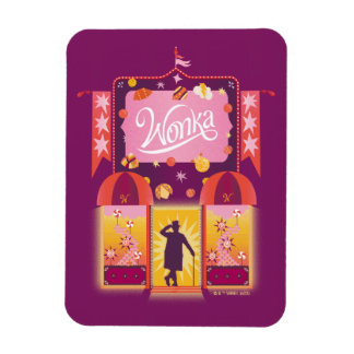 Imán Gráfico de la tienda Wonka Candy
