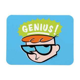Imán Gráfico de llamadas "Genius" de Dexter