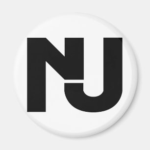 Imán Gráfico de NJ