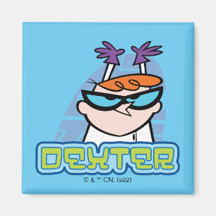 Imán Gráfico de nombre de carácter Dexter