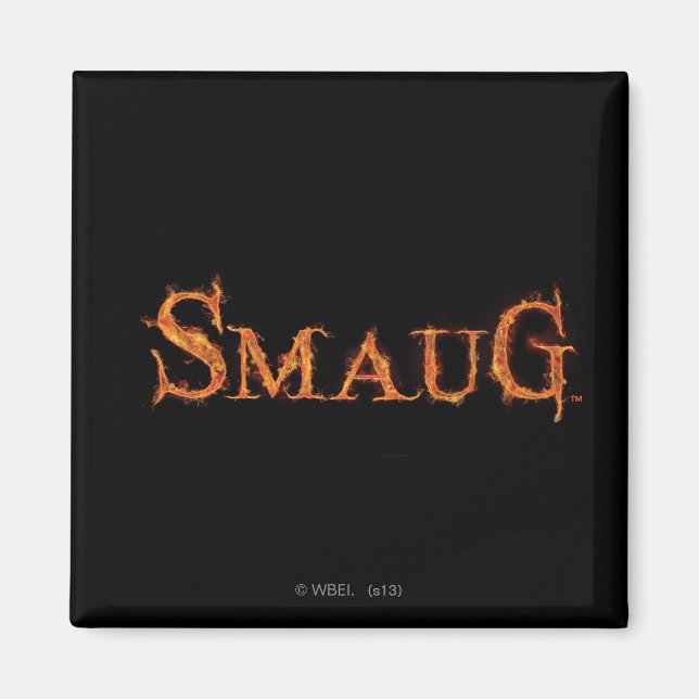 Imán Gráfico de nombres SMAUG™ (Frente)
