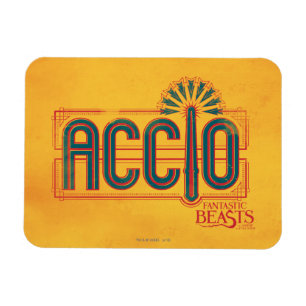 Imán Gráfico de ortografía de Red Art Deco ACCIO™