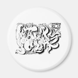 Imán Gráfico de porcentaje