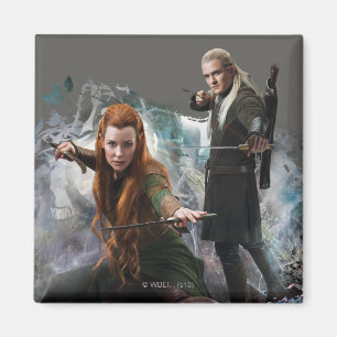 Imán Gráfico de TAURIEL™ y de LEGOLAS GREENLEAF™