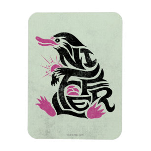 Imán Gráfico de tipografía de NIFFLER™