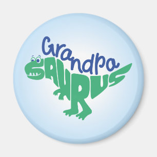 Imán Gráfico del abuelo Saurus