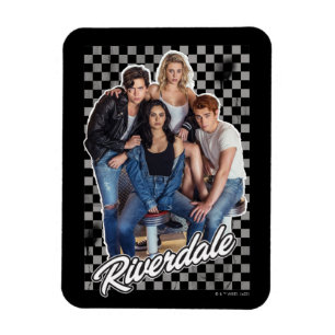 Imán Gráfico del grupo Retro Riverdale
