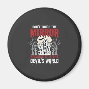 Imán Gráfico del mundo de los diablos del espejo embruj