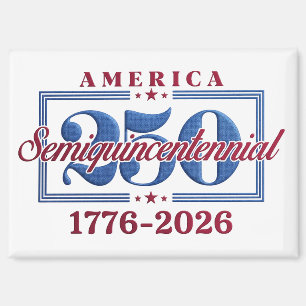 Imán Gráfico del Semicucentenario de América 250 – 1776