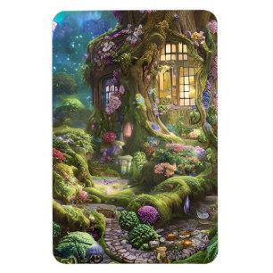 Imán Gráfico forestal de las islas Fairyland