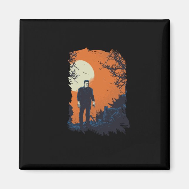 Imán Gráfico Frankenstein (Frente)