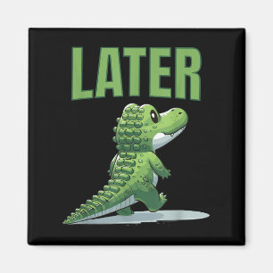 Imán Gráfico Gator más tarde