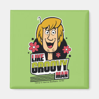 Imán Gráfico impactante "Como hombre groovy"