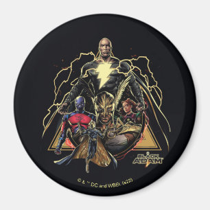 Imán Gráfico triangular Black Adam