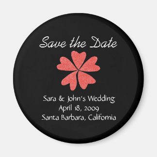 Imán Gráficos de Karate Kat para save-the-date de boda