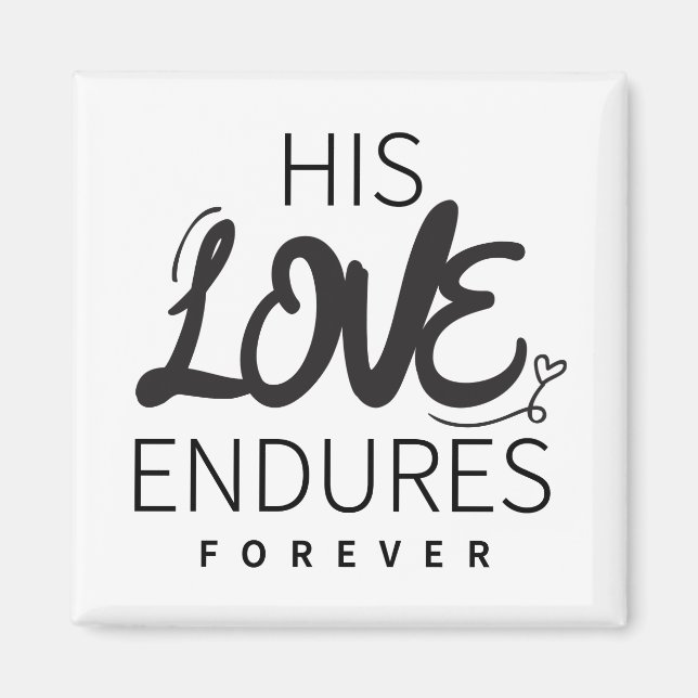 Imán Gráficos del evangelio de amor Jesús es el grito d (Frente)