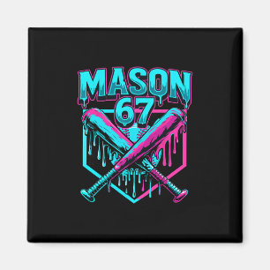 Imán Gráficos divertidos de Mason 67 de goteo de helado