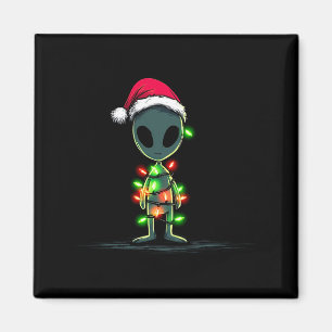 Imán Gráficos Divertidos de Navidad Alien Lover de Luce