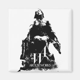 Imán Gráficos en blanco y negro