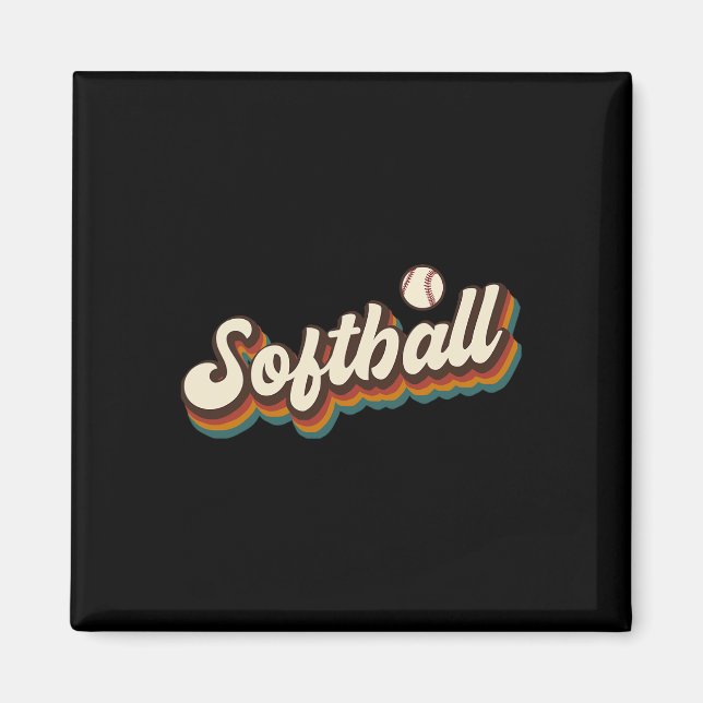 Imán Gráficos Retro Softll - Softll  (Frente)