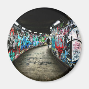 Imán Grafiti del metro