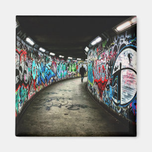 Imán Grafiti del metro