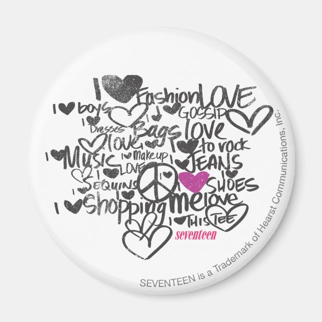 Imán Grafiti morado (Frente)