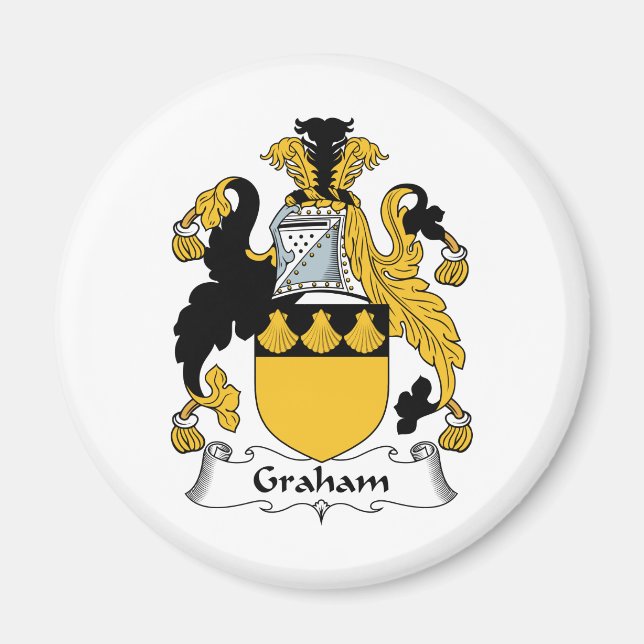 Imán Graham Family Crest (Frente)