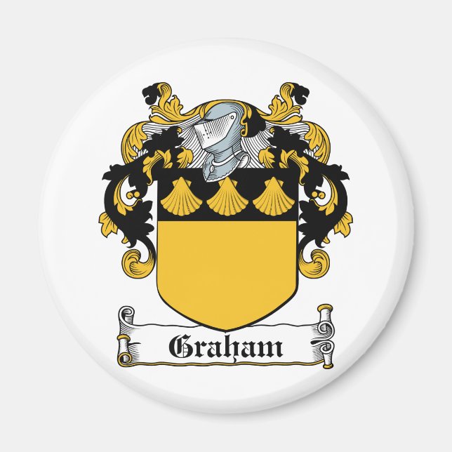 Imán Graham Family Crest (Frente)