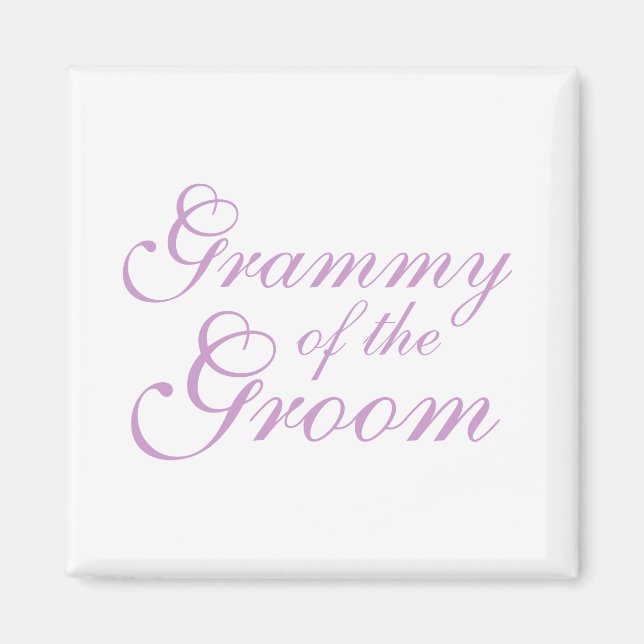Imán Grammy of the Groom (Frente)
