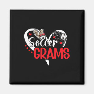 Imán Gramos de fútbol Gramos de abuela de un jugador de