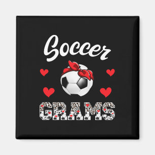Imán Gramos de fútbol Leopardo Abuela Gramos de una pla