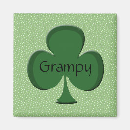 Imán Grampy Irish Shamrock Magnet