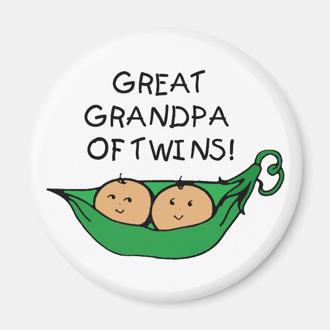 Imán Gran Abuelo de Pod Gemelos (Frente)