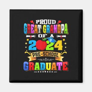 Imán Gran Abuelo De Una Familia Graduada Graduada Gradu