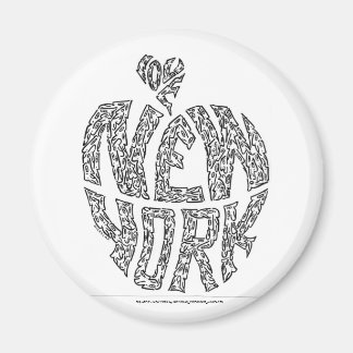 Imán GRAN APPLE - NUEVA YORK por NICHOLAS